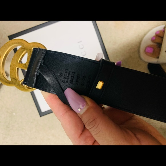 Original gucci woma belt